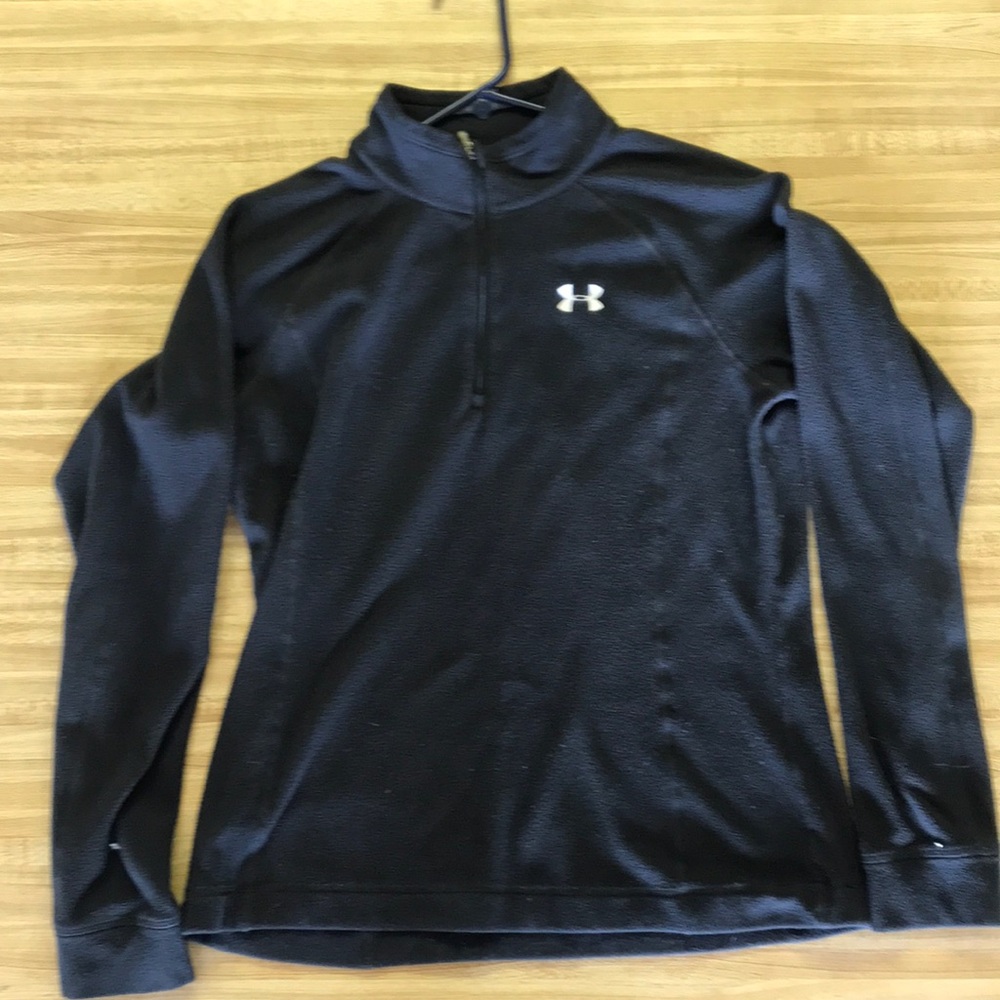 Under Armour 1/4 Zip Fleece. Black. Small.